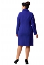 Женское пальто из текстиля с воротником 8000939-3