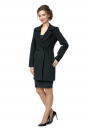 Женское пальто из текстиля с воротником 8001063-2