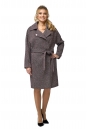 Женское пальто из текстиля с воротником 8001103