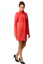 Женское пальто из текстиля с воротником 8001762-2