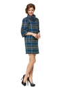Женское пальто из текстиля с воротником 8001968-2