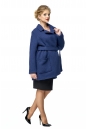 Женское пальто из текстиля с воротником 8002214