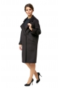 Женское пальто из текстиля с воротником 8002270-2