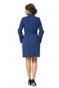 Женское пальто из текстиля с воротником 8002375-3