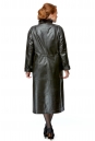 Женское кожаное пальто из натуральной кожи с воротником, отделка норка 8002421-3