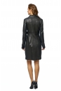 Женское кожаное пальто из натуральной кожи с воротником 8002477-3