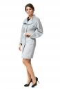 Женское пальто из текстиля с воротником 8002609-2