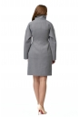Женское пальто из текстиля с воротником 8002812-3