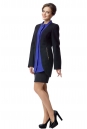 Женское пальто из текстиля с воротником 8003156-2