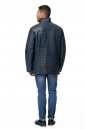 Мужская кожаная куртка из натуральной кожи на меху с воротником 8009055-3