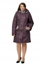 Женское пальто из текстиля с капюшоном 8009952-2