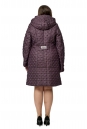 Женское пальто из текстиля с капюшоном 8009952-3