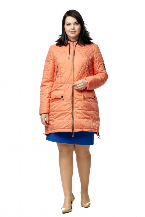 Куртка женская из текстиля с капюшоном 8010129