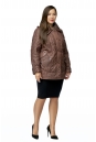 Куртка женская из текстиля с капюшоном 8010228-2