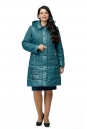 Женское пальто из текстиля с капюшоном 8010422-2