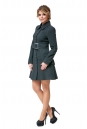 Женское пальто из текстиля с воротником 8010475-2