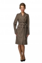 Женское пальто из текстиля с воротником 8012013-2