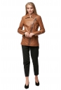 Женская кожаная куртка из натуральной кожи с воротником 8012266-2