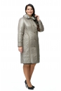 Женское пальто из текстиля с капюшоном 8012518-2