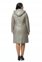 Женское пальто из текстиля с капюшоном 8012518-3