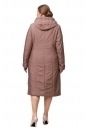 Женское пальто из текстиля с капюшоном 8012654-3