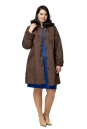 Женское пальто из текстиля с капюшоном 8012666-2