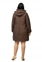 Женское пальто из текстиля с капюшоном 8012666-3