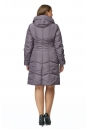 Женское пальто из текстиля с капюшоном 8012689-3