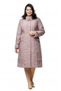 Женское пальто из текстиля с воротником 8012721