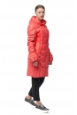 Женское пальто из текстиля с капюшоном 8014418-2