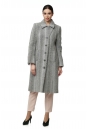 Женское пальто из текстиля с воротником 8016068