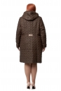 Женское пальто из текстиля с капюшоном 8016724-3