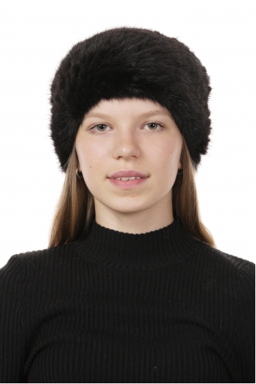 Шапка женская из норки