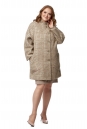 Женское пальто из текстиля с воротником 8019497-2