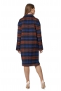Женское пальто из текстиля с воротником 8019711-3