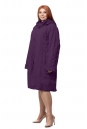 Женское пальто из текстиля с капюшоном 8019823-2
