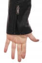 Мужская кожаная куртка из эко-кожи с воротником 8021864-8