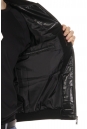 Мужская кожаная куртка из эко-кожи с воротником 8021945-8