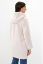 Женское пальто из текстиля с капюшоном 8022130-3