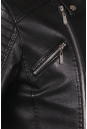 Мужская кожаная куртка из эко-кожи с воротником 8022134-2
