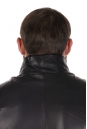 Мужская кожаная куртка из натуральной кожи с воротником, отделка овчина 8022375-4