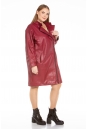 Женское кожаное пальто из натуральной кожи с воротником 8022559-5