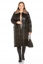 Женское кожаное пальто из натуральной кожи с воротником, отделка норка 8022564-3