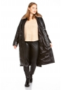 Женское кожаное пальто из натуральной кожи с воротником, отделка норка 8022564-7