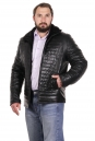 Мужская кожаная куртка из эко-кожи с воротником, отделка искусственный мех 8022592-9