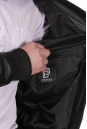 Мужская кожаная куртка из натуральной кожи с воротником 8022597-3