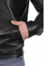 Мужская кожаная куртка из натуральной кожи с воротником 8022599-3