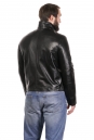Мужская кожаная куртка из натуральной кожи с воротником 8022601-10