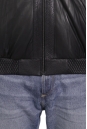 Мужская кожаная куртка из натуральной кожи на меху с воротником 8022695-5