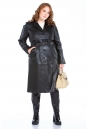 Женское кожаное пальто из натуральной кожи с воротником 8022744